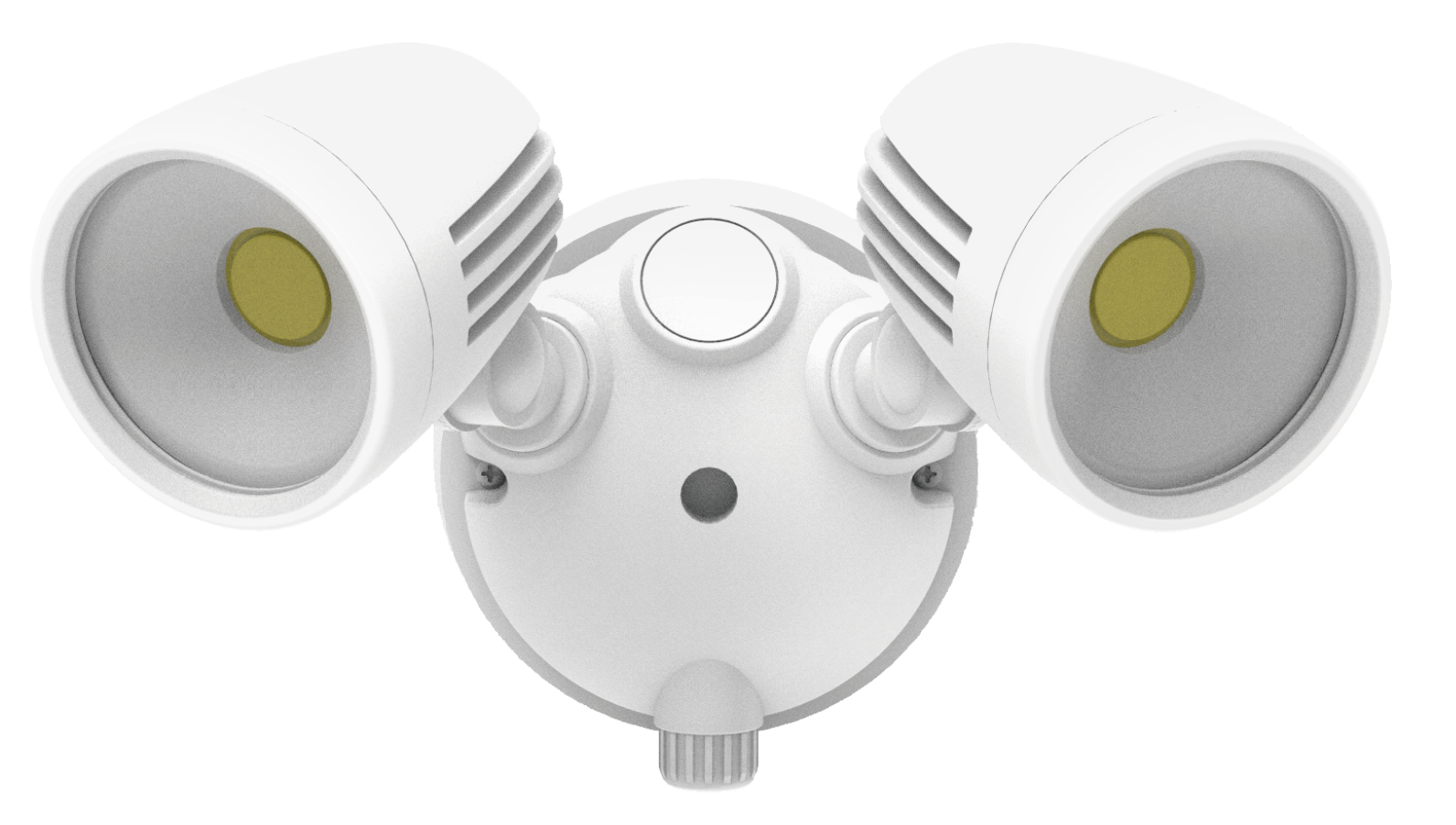 Kosnic PIX20-WHT Pixley 20W CCT LED Twin Spot Floodlight IP54 White