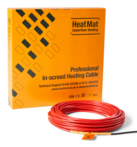 Heat Mat PKC-5.0-3000 3000W 5mm Red In-Screed Heating Cable 150m