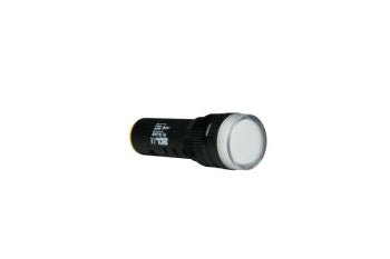 Switchtec PL16-230W SCL 16mm White LED Indicator 230V AC