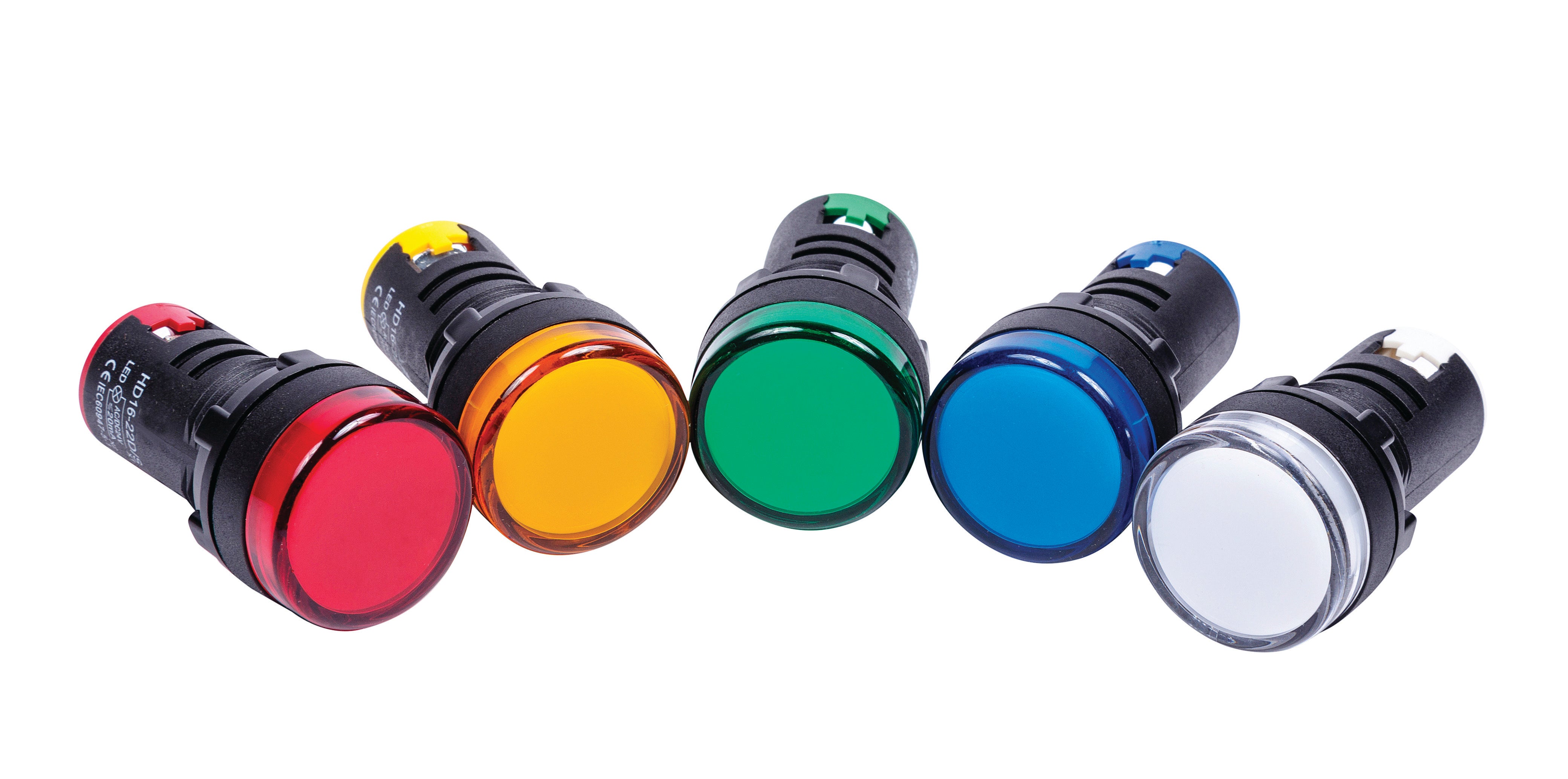 Niglon PL230Y 22mm Yellow LED Indicator Lamp 230V – ETC Electrical