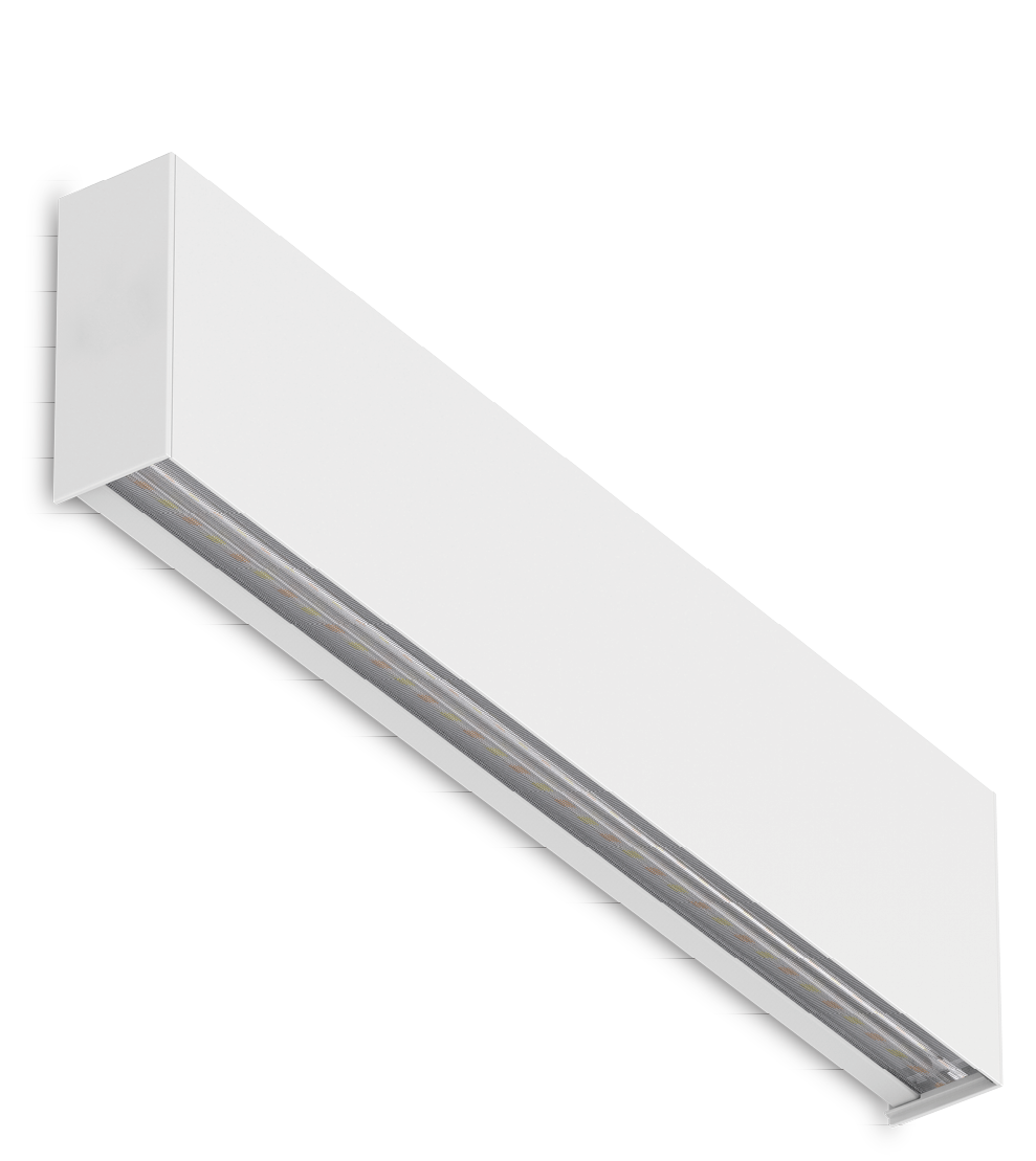Kosnic PLX16-SCT Pollux 16W CCT LED Linear Wall Light IP20 White