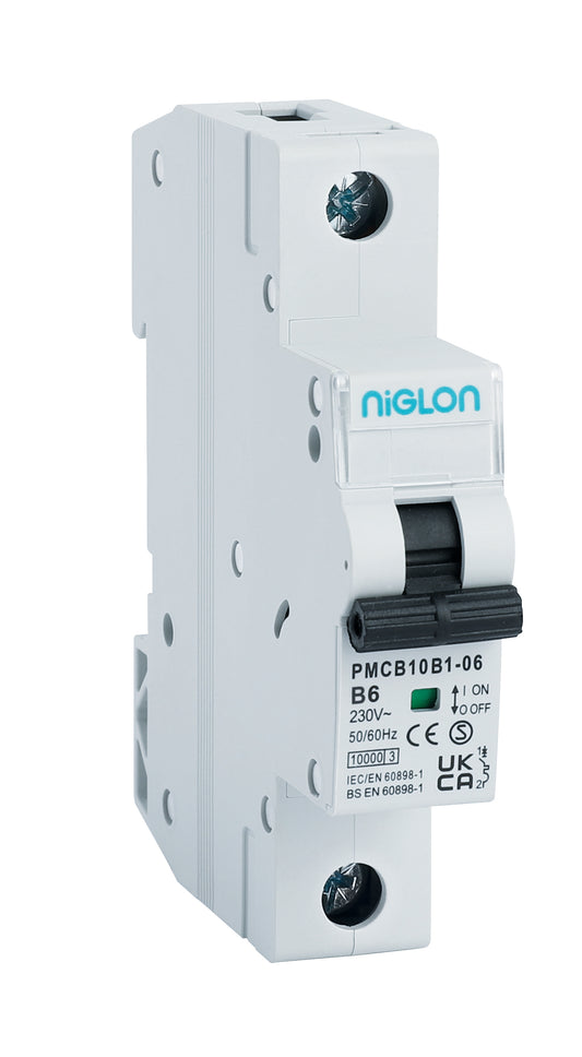 Niglon PMCB10B1-06 6A SP Type B MCB
