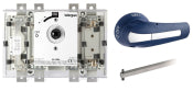 Switchtec PMSFKM300633NF Telergon M3 63A 3P+N Door Interlocked Switch Fuse Kit with Fuses Blue IP65