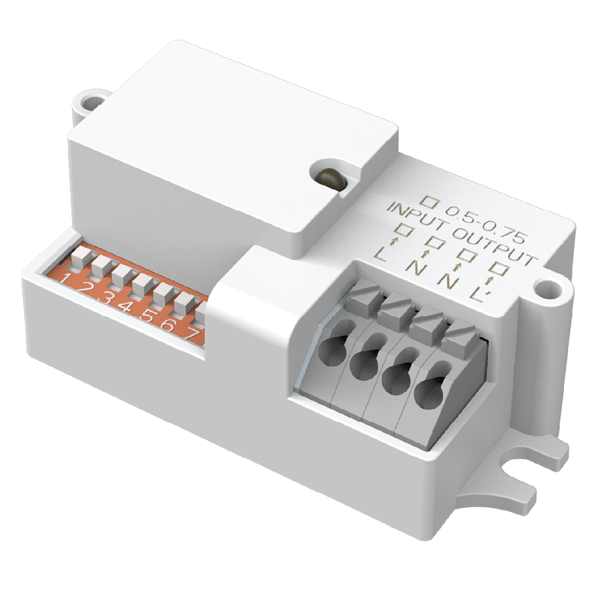 Kosnic POL2-MWS Polo 2 Plug In Microwave Sensor White