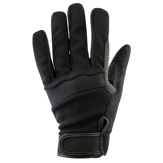 Draper PPWG 71114 Web Grip Work Gloves Size L / 9 Black
