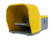 Switchtec PS2111/V0 Comepi 1 N/O + 1 N/C Plastic Footswitch (Full Cover) Yellow IP65