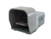 Switchtec PS2123/V0-M Comepi 2 N/O + 2 N/C Metal Footswitch (Full Cover) Grey IP65