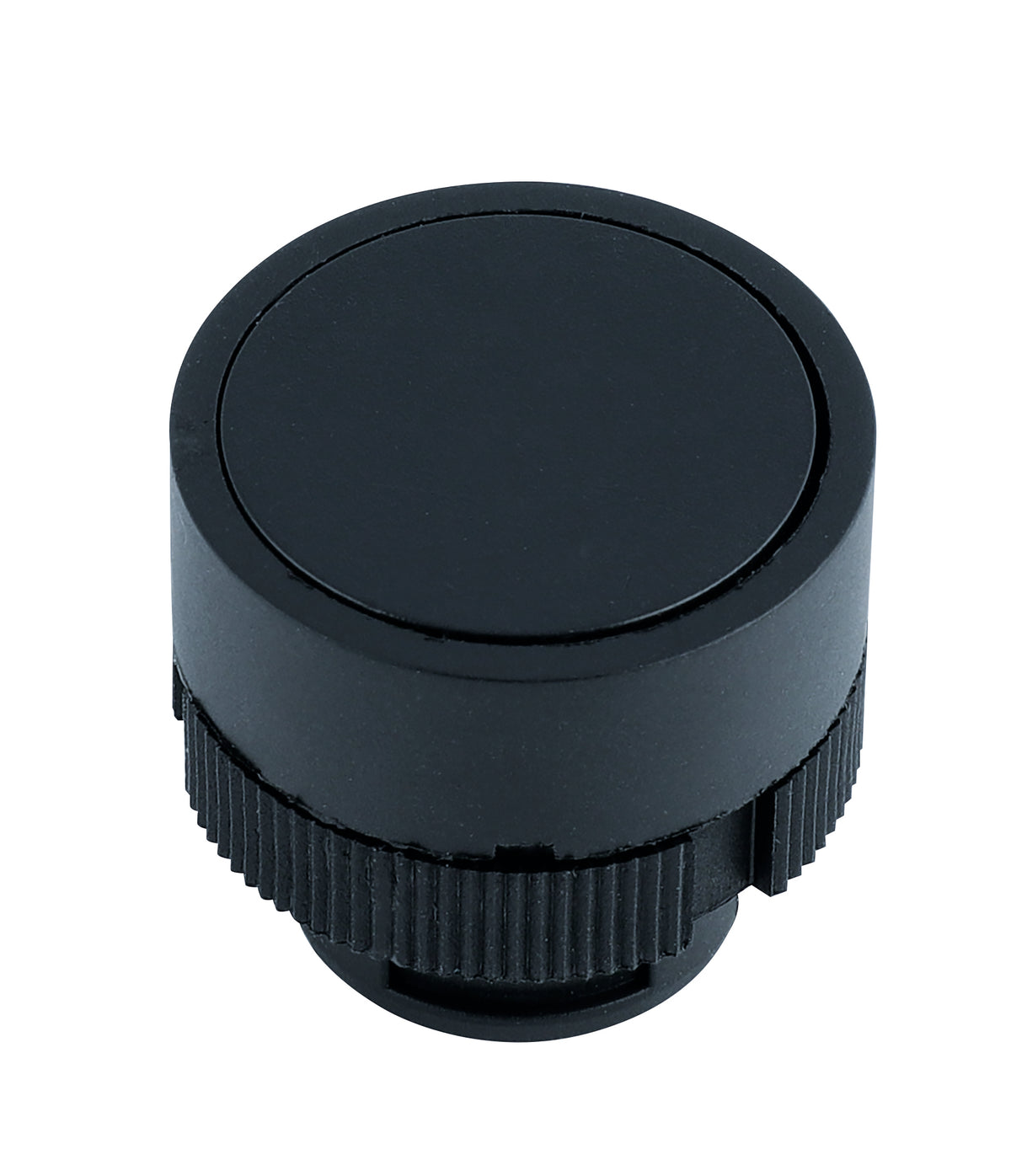 Niglon PSA-B 22mm Black Flush Pushbutton Head (For Plastic PB Stations Only)