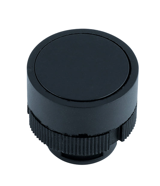Niglon PSA-B 22mm Black Flush Pushbutton Head (For Plastic PB Stations Only)
