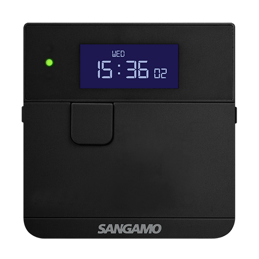 Sangamo PSPSB 7 Day Time Switch with Boost Black