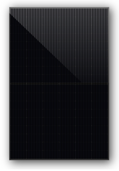 UKSOL UKS-S108-M10N-440-BG 440W 1724 x 1134 x 29mm All Black Bifacial Mono Solar Panel