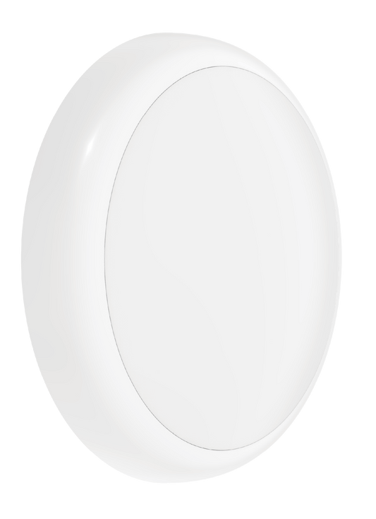 Kosnic POL215-SCT Polo 9W/12W/15W CCT LED Bulkhead IP65 White