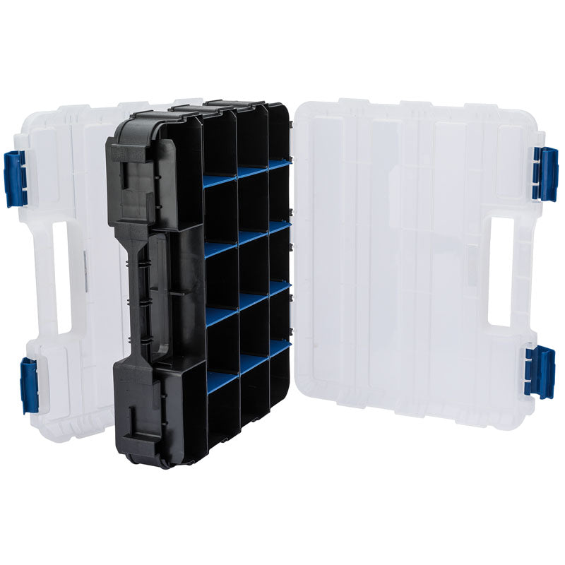 Draper QCD34 Double Sided 34 Comparment Organiser Black & Blue