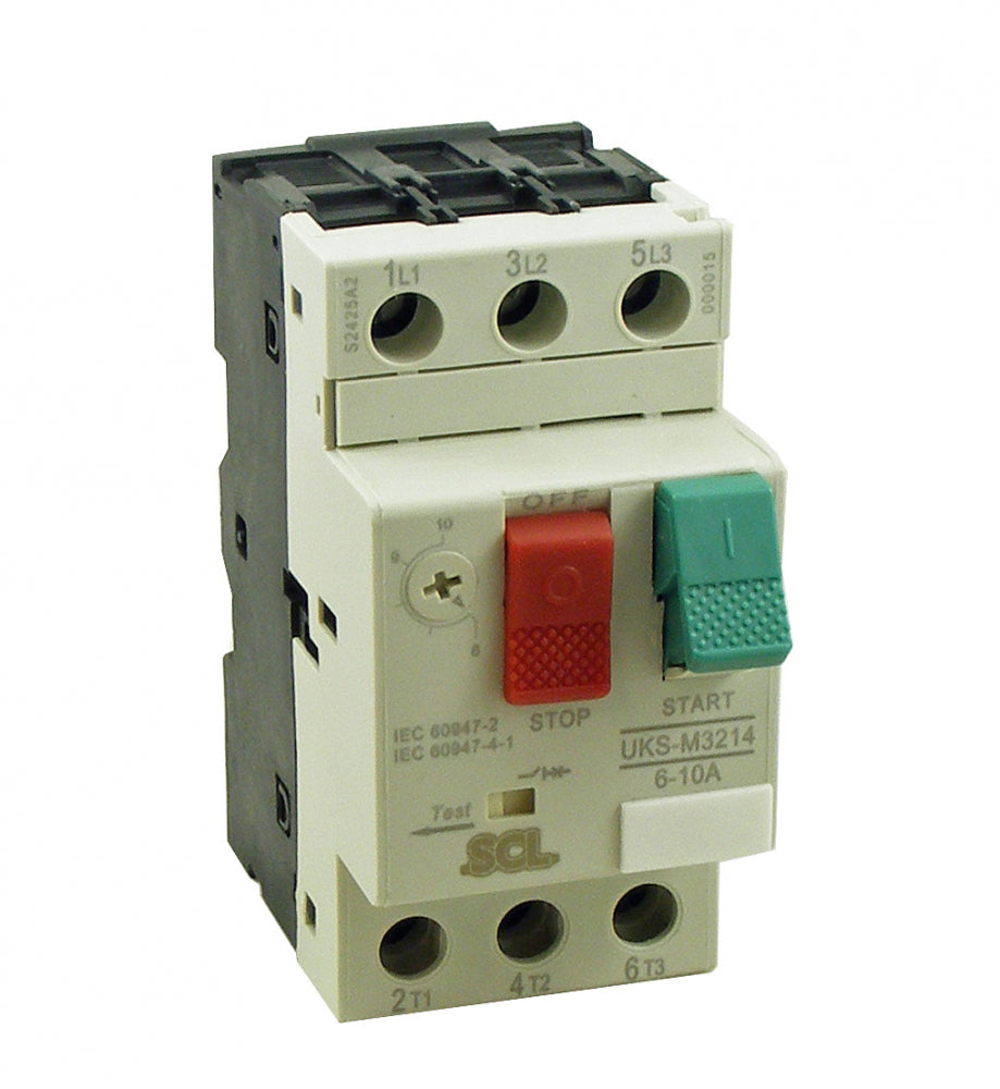 Switchtec QMS-10 SCL 6 - 10A Manual Motor Starter
