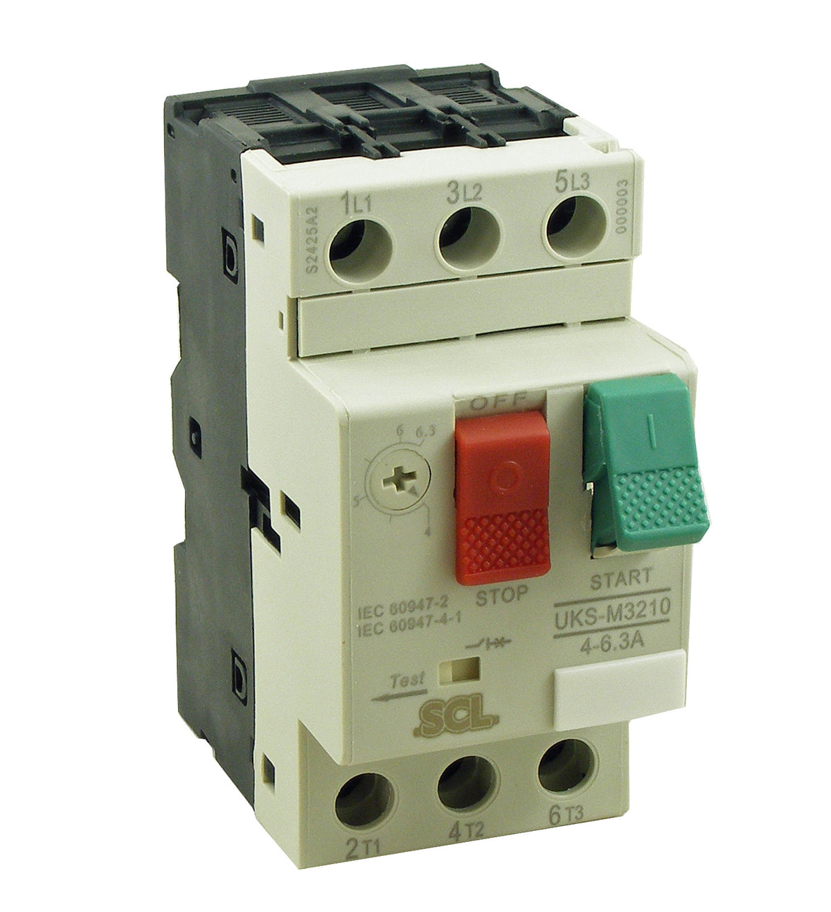 Switchtec QMS-6.3 SCL 4 - 6.3A Manual Motor Starter