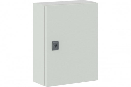 Switchtec R5CE0432 DKC 400 x 300 x 200mm Steel Enclosure with Metal Backplate Grey IP66