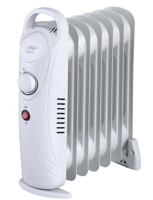 Hyco RAD07Y Riviera 0.7KW Oil Filled Radiator Grey