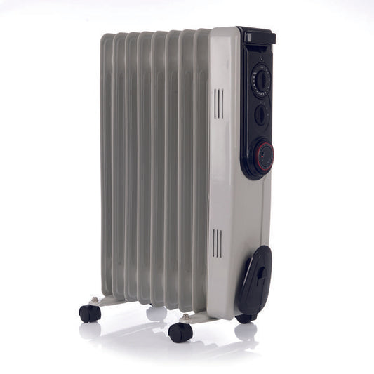 Hyco RAD15Y Riviera 1.5KW Oil Filled Radiator Grey