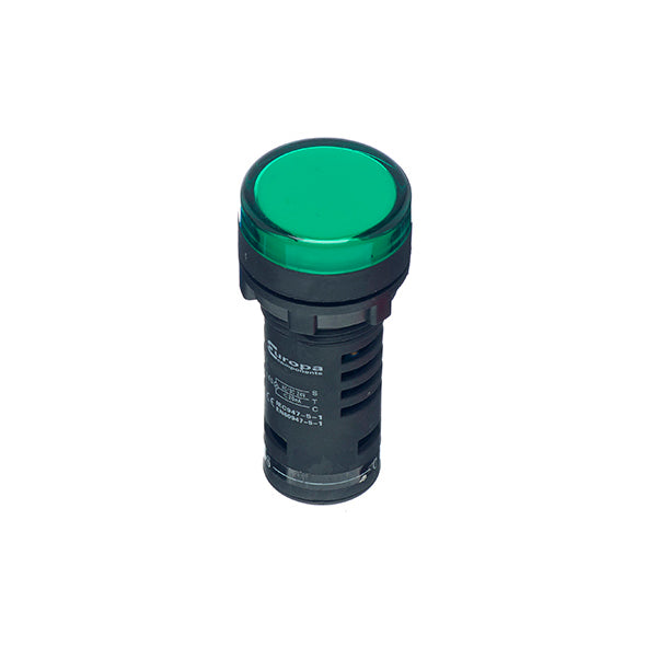 Europa RAD223P Green LED Pilot Lamp 230V AC IP65 – ETC Electrical
