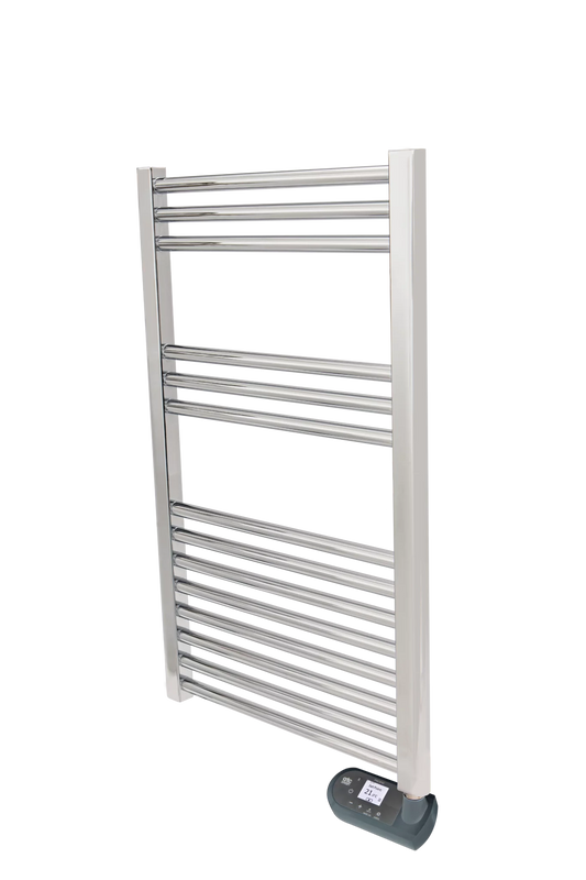 ATC RFTR780CR Pacific RF 14 Rail 150W 780 x 500mm Heated Towel Rail with WiFi and TFT LCD Display Chrome