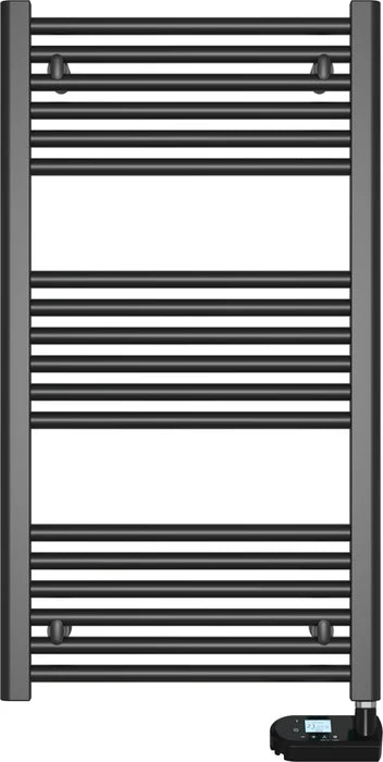 ATC RFTR920BL Pacific RF 18 Rail 450W 920 x 500mm Heated Towel Rail with WiFi and TFT LCD Display Black