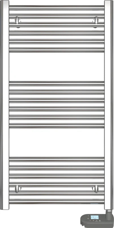 ATC RFTR920CR Pacific RF 18 Rail 250W 920 x 500mm Heated Towel Rail with WiFi and TFT LCD Display Chrome