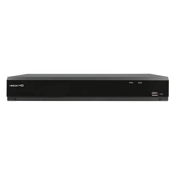 ESP RHD4R1TB Rekor HD 4 Channel Full HD 2MP DVR 1TB Black