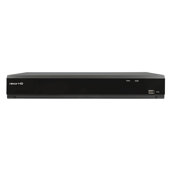 ESP RHD8R Rekor HD 8 Channel Full HD 2MP DVR 1TB Black