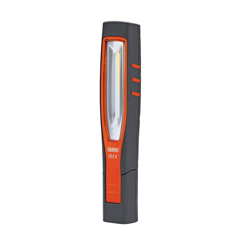 Draper RIL/COBV3/O 7W LED Rechargable Inspection Lamp Orange