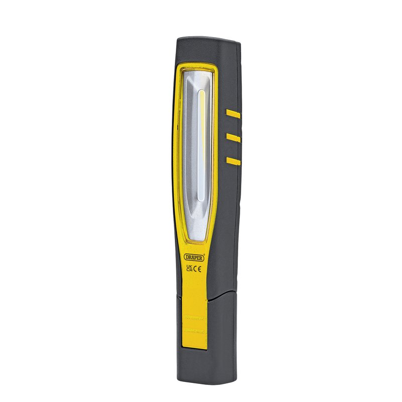 Draper RIL/COBV3/Y 7W LED Rechargable Inspection Lamp Yellow