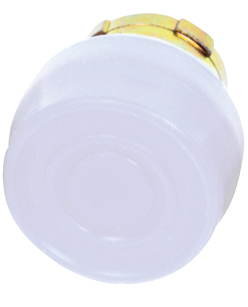 Niglon RPBH-W 22mm White Booted Pushbutton Head
