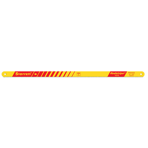 Starrett KRS1224-10 24TPI Red Stripe High Speed Hacksaw Blades Pack of 10