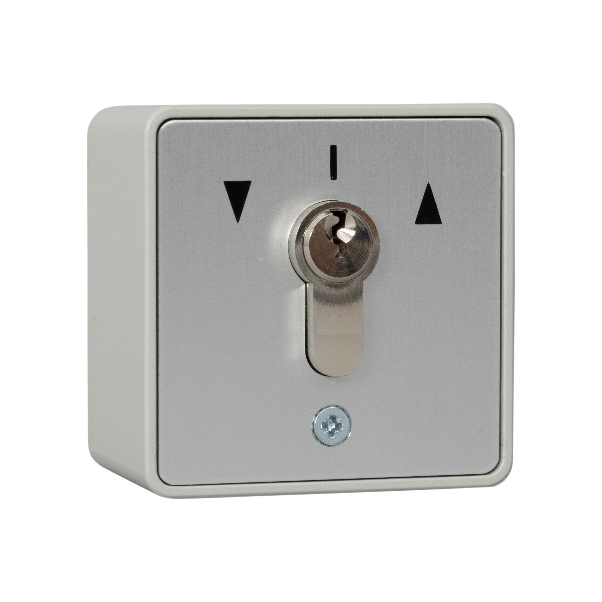 RGL RSKS3-MOM 3 Position Momentary Roller Shutter Keyswitch Steel