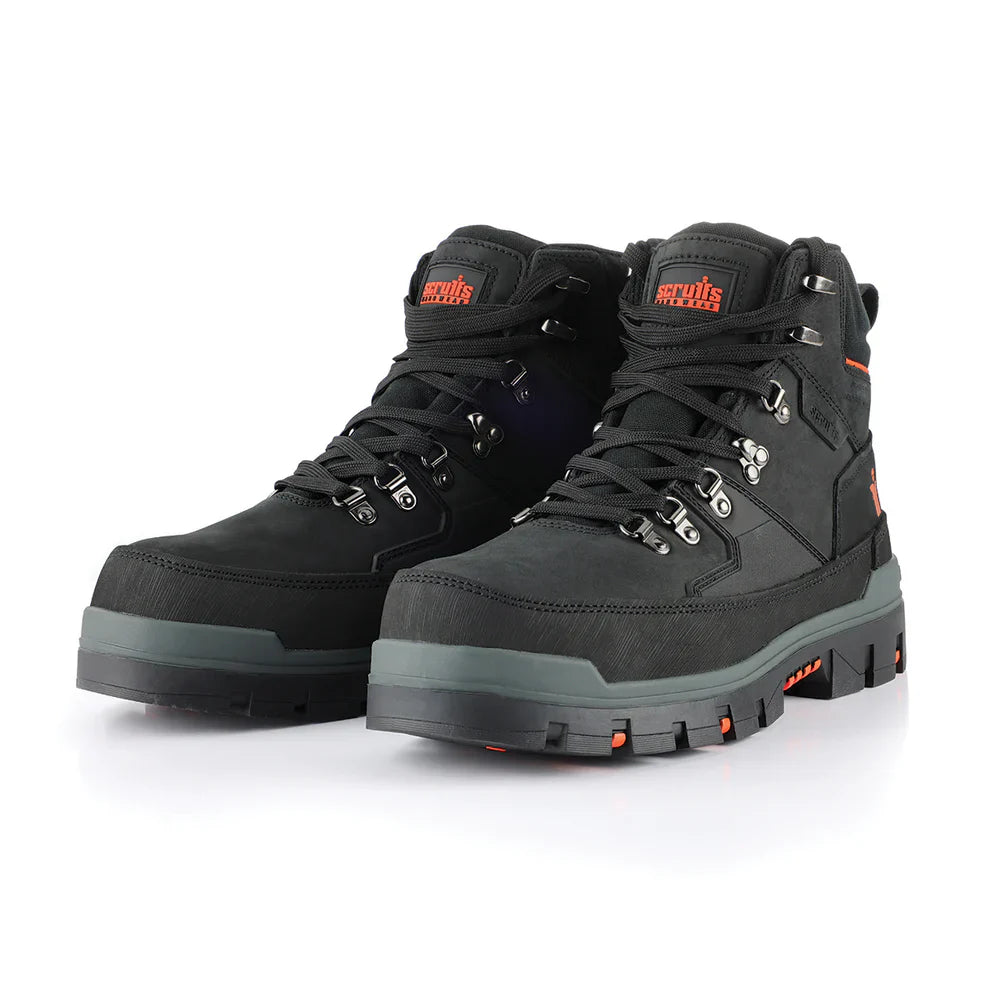 Scruffs Rugged Safety Boots Black