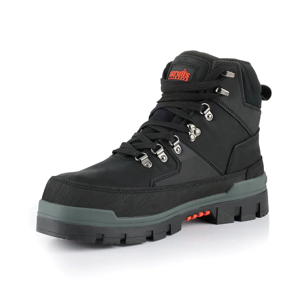 Scruffs Rugged Safety Boots Black