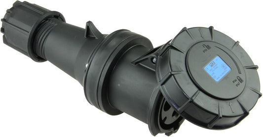 Garo S3125-6S-B 125A 4P 415V Entertainment Trailing Socket IP44 Black