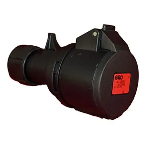Garo S432-6S-B 32A 5P 240V Entertainment Trailing Socket IP44 Black