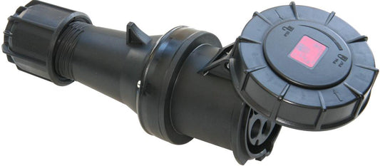 Garo S463-6S-B 63A 5P 415V Entertainment Trailing Socket IP44 Black