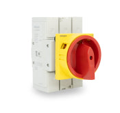 Switchtec S3-00803N4PM Telergon S3 80A 3P+N Panel Mount Switch Disconnector Red / Yellow IP66
