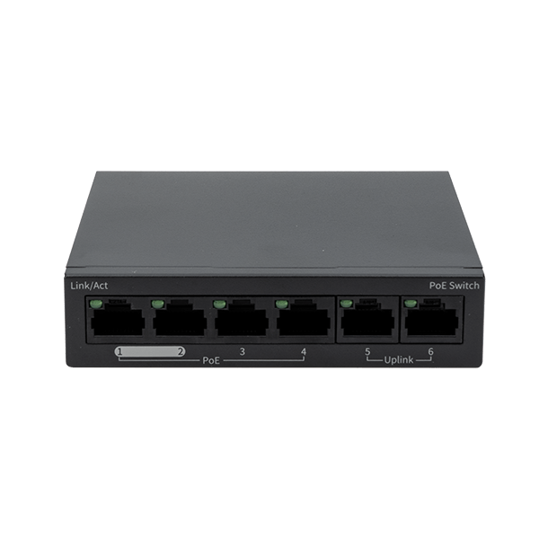 ESP S4POE Aperta 4 Channel POE Switch Black
