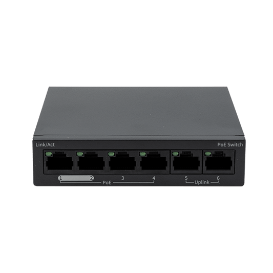 ESP S4POE Aperta 4 Channel POE Switch Black