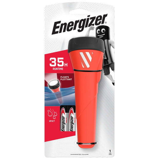 Energizer WPT55 55LM Waterproof LED Torch + 2 x AA Batteries