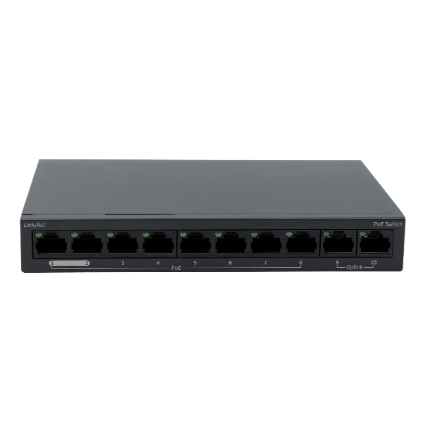 ESP S8POE Aperta 8 Channel POE Switch Black