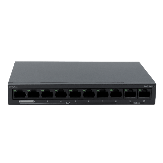 ESP S8POE Aperta 8 Channel POE Switch Black