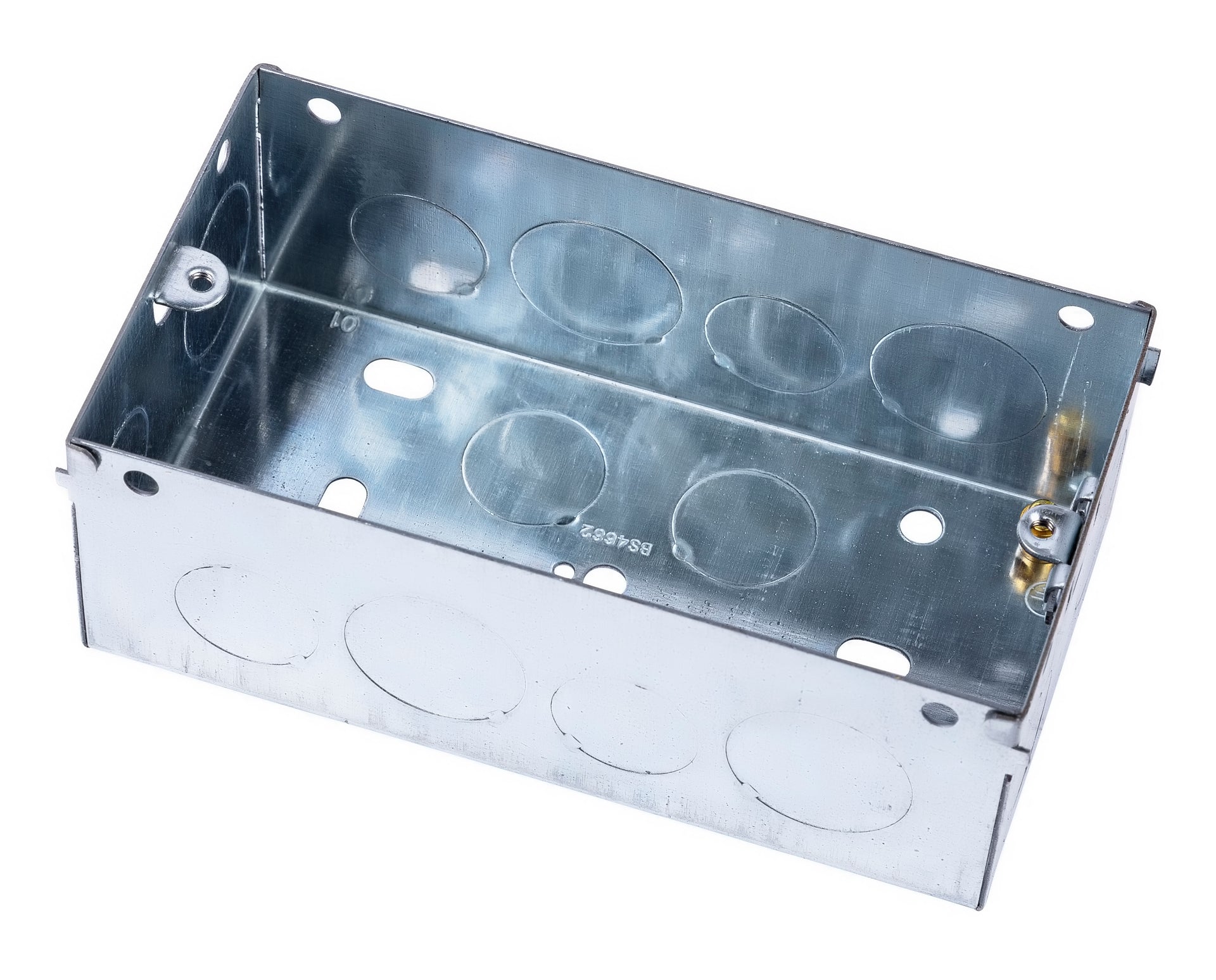 Niglon SB1 2 Gang 47mm Metal Box