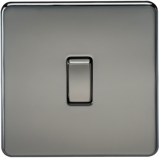 Knightsbridge SF8341BN 1 Gang 20A DP Switch Black Nickel