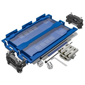 Wiska SH525W SHARK® 69 x 180 x 40mm Pre-Filled Gel Joint Blue IPX8