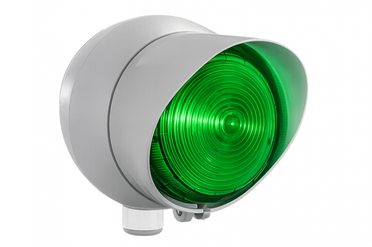 Switchtec TLINE-GJR-12/24 Sirena T-Line Module Industrial LED Traffic Light 12-24V AC/DC Green IP66