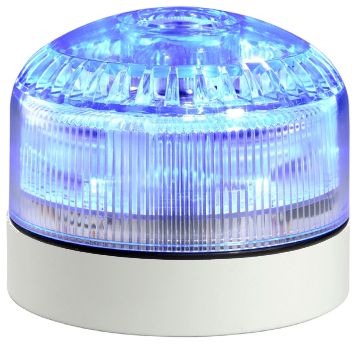 Switchtec SIR-E-1-LTSG Sirena SIR-E 12-24V Blue Multifunction Sounder Beacon with Shallow Grey Base