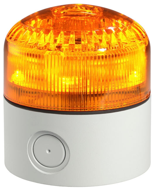 Switchtec SIR-E-2-HTDG Sirena SIR-E 120-230V Amber Multifunction Sounder Beacon with Deep Grey Base